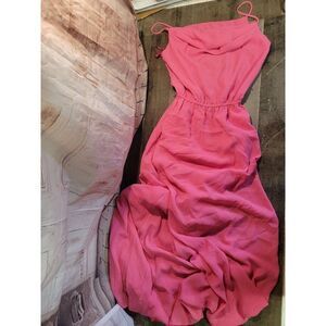 Ferrali by Phillipe pink dress 9/10 flowy women's